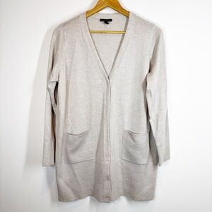 Eileen Fisher Merino Wool Long Sweater (Flawed)